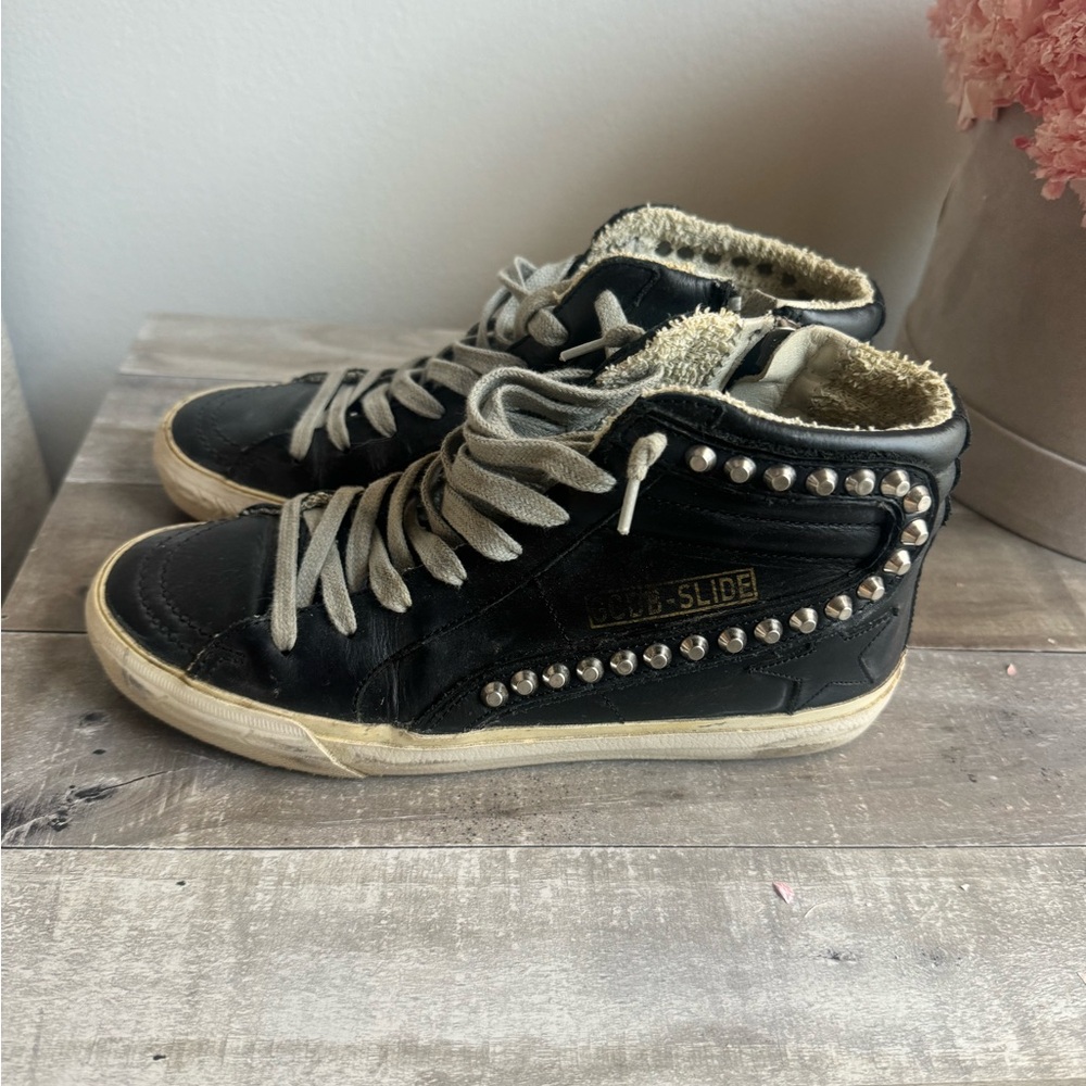 Golden goose black Studded sneaker